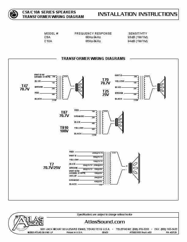 Atlas Sound Speaker C10A-page_pdf